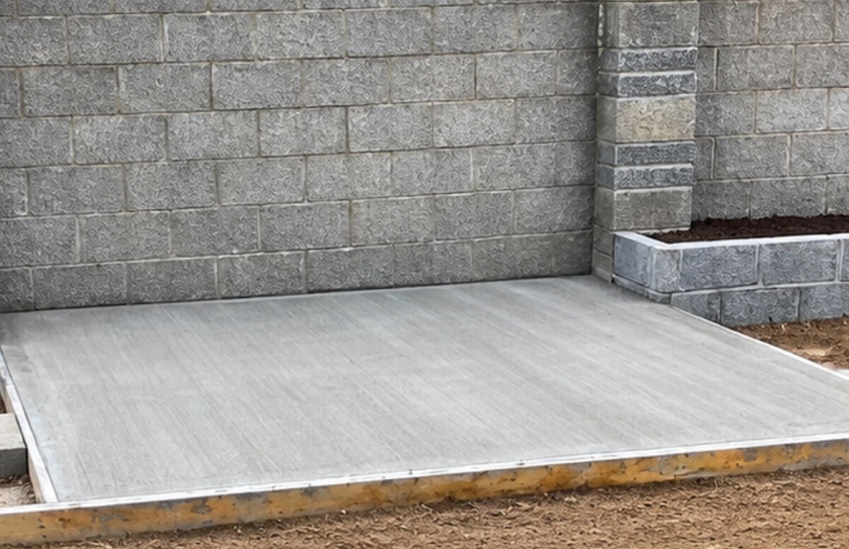 concrete patio installation in waterford and tramore